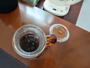 雅集耐熱玻璃茶杯茶水分離泡茶杯辦公室茶道喝茶杯子一葉菩提杯500ml 曬單實拍圖