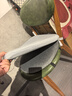 皮爾卡丹（pierrecardin）坐墊 人體工學(xué)記憶棉辦公坐墊痔瘡墊椅墊久坐神器學(xué)生屁股墊子 灰 曬單實(shí)拍圖