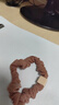 皇家莎莎初秋奶油色溫柔三件套發(fā)圈橡皮筋頭飾女韓國網(wǎng)紅扎頭發(fā)繩 曬單實拍圖