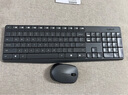 羅技（Logitech）MK235 鍵鼠套裝 無線鍵鼠套裝 辦公鍵鼠套裝  防潑濺防指紋 全尺寸 帶無線2.4G接收器 黑 曬單實拍圖
