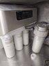 安吉爾凈水器家用 雙出水 五芯七級精濾 自來(lái)水過(guò)濾直飲水 廚房廚下壁掛式純水機 RO反滲透 母嬰級過(guò)濾V6 【熱飲兩件套C】灰色管線(xiàn)機+凈水器 國標一級水效 曬單實(shí)拍圖