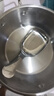 不銹鋼小吃碗兒輔食碗泡面碗防摔大號創(chuàng  )意個(gè)性碗泡面碗水果碗勺子 16cm小吃碗+卡皮巴拉勺子 曬單實(shí)拍圖