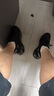 回力男鞋夏季透氣網(wǎng)面運動(dòng)休閑輕便氣墊減震飛織椰子鞋 黑色 43  曬單實(shí)拍圖
