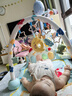 貝恩施嬰兒健身架0-6個月寶寶腳踏鋼琴玩具0-1歲新生兒禮盒滿月見面禮物 曬單實拍圖