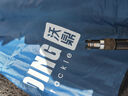 沃鼎釣魚(yú)傘2025新款釣魚(yú)遮陽(yáng)傘戶(hù)外垂釣拐杖傘大傘太陽(yáng)傘沙灘傘臺釣傘 2.6米 黑膠防曬 機械臂拐杖-湛藍 曬單實(shí)拍圖