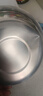 不銹鋼湯盆湯碗家用加厚盆食堂裝菜盆飯碗洗菜盆泡面碗多用盆 20CM湯盆【一個(gè)裝】 曬單實(shí)拍圖