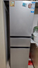 海爾（Haier）217升三門(mén)宿舍租房家用小冰箱小型抗菌凈味風(fēng)冷無(wú)霜一級能效節能BCD-217WGHC3E9S9家電國家補貼20% 曬單實(shí)拍圖