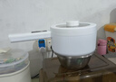 電煮鍋電炒鍋蒸煮一體小電鍋智能宿舍學(xué)生多功能家用火鍋蒸煮面鍋 2L 智能款（帶蒸籠） 曬單實(shí)拍圖