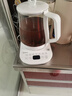 美的（Midea）養生壺 1.5L全自動(dòng)煮茶壺 24h預約燒水壺 12小時(shí)智能恒溫 11檔控溫電熱水壺 花茶壺煮茶器MK-Y12Q 曬單實(shí)拍圖