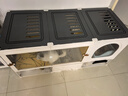 蔻絲透明兔籠子特大號(hào)防噴尿帶廁所一體室內(nèi)專用 曬單實(shí)拍圖