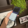 如麟適用三星ZFlip7手機殼Galaxyflip7小折疊屏保護套透明磁吸中軸鉸鏈全包殼膜一體防摔filp7新款女 透明磁吸款【紅色】殼膜一體-鉸鏈全包 三星ZFlip7 曬單實(shí)拍圖