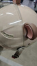 永久頭盔電瓶車3c認(rèn)證女士男四季復(fù)古款電動(dòng)車防曬透氣騎行半盔摩托車安全帽夏季新國標(biāo)C05摩卡色雙鏡 曬單實(shí)拍圖