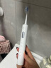 美的（Midea）電動牙刷S1PX白色成人/學生 4支刷頭 180天超長續(xù)航 磁懸浮聲波馬達男士女士專用 生日中秋禮物 曬單實拍圖