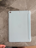 JPLAYER蘋果iPad 5/6/Air2 保護(hù)套9.7英寸2018款平板電腦保護(hù)殼三折支架智能休眠全包輕薄便攜防摔 白冰藍(lán) 曬單實(shí)拍圖