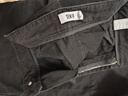 森馬（Semir）休閑褲女純棉打褶闊腿褲腰帶秋復(fù)古磨毛長褲顯腿長101524127005A 曬單實(shí)拍圖