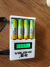 神霸5號(hào)充電電池大容量6800毫安7號(hào)充電器套裝可充五號(hào)七號(hào)通用KTV話筒/麥克風(fēng)/相機(jī)/玩具 4槽液晶充電器+4節(jié)5號(hào)6800毫安 曬單實(shí)拍圖
