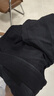 杰克·瓊斯（JACK&JONES）25年男裝秋季夾克男士拉鏈翻領(lǐng)短款外套男黑色針織休閑長袖上衣 E43純黑色 S （170） 曬單實拍圖