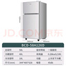 志高（CHIGO）小冰箱迷你小型家用冷藏冷凍兩用宿舍出租房用雙門(mén)辦公室電冰箱節能省電 【一級能效】58L銀色【三天約一度電】 曬單實(shí)拍圖