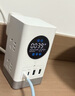 公牛（BULL）智能數顯屏幕電競氮化鎵總輸出35W快充小電艙立式插座/USB桌面筆記本插線(xiàn)板插排 2C2A+6孔總控開(kāi)關(guān) 曬單實(shí)拍圖
