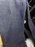 七匹狼黑色男士牛仔褲男款加絨加厚寬松直筒秋冬款長(zhǎng)褲子男冬天保暖外穿 8051深藍(lán) 加絨 28 腰圍【2尺1】 曬單實(shí)拍圖