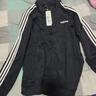 adidas休閑舒適三條紋立領(lǐng)夾克外套男裝秋季阿迪達斯官方輕運動(dòng) 黑色/白(推薦選大一碼) 2XL 曬單實(shí)拍圖