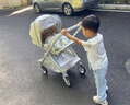 酷貝樂嬰兒車輕便遛娃神器高景觀新生兒推車0-3歲用折疊可坐可躺帶減震 星鉆銀【智能雙向+輕便便攜】 曬單實(shí)拍圖