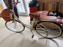 飛鴿自行車(chē)成人女士通勤輕便上班代步車(chē)上班變速單車(chē)青少年學(xué)生女 高配版-單速-復古黃 26寸（適合身高155-175CM） 曬單實(shí)拍圖