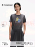 播商場同款Lisa Larson聯(lián)名25春夏新款慵懶感寬松T恤女BDS2YD2505 G10遠山 M 曬單實拍圖