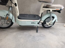 綠源電動(dòng)自行車小福星【4塊鉛酸電池-續(xù)航60km】LED透鏡大燈鋼絲輪胎家用電動(dòng)車液冷電機(jī)保十年 沙淡綠 曬單實(shí)拍圖