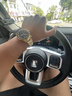 天梭（TISSOT）【官方授權店】速敢系列男表運動(dòng)計時(shí)功能石英表瑞士手表 送男友 黑盤(pán)金色鋼帶T125.617.33.051.01 曬單實(shí)拍圖