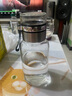 恩爾美（nRMEi）茶水分離杯大容量男士泡茶杯冷泡杯高硼硅耐熱便攜辦公室喝水杯子 【茶水分離+杯套】本色 750ml 曬單實(shí)拍圖