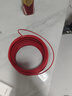 正泰（CHNT）電線電纜家裝照明用銅芯家用電線 國標(biāo)單芯銅線BV1.5平方紅色50米 曬單實拍圖