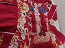 優(yōu)奇嬰兒衣服秋季連體衣女寶寶滿(mǎn)月服春秋款蛇年哈衣百天周歲禮服秋裝 曬單實(shí)拍圖