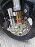 比博士GS8PRO前減震九號MZMIX NZ E300P E200p E80C E150 M395C E100小牛NXT N1S NQI極核AE4 AE5減震器 銀色 GS8PRO前減震+轉接碼+三星 曬單實拍圖