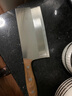 王麻子家用菜刀刀具  4號中式廚師專用廚片刀 廚房鍛打切肉切片切菜刀 曬單實(shí)拍圖
