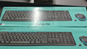 羅技（Logitech）MK275 鍵鼠套裝 無線鍵鼠套裝 辦公鍵鼠套裝 全尺寸 商務(wù)鍵鼠套裝 帶無線2.4G接收器 黑藍色 曬單實拍圖