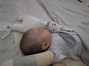 澳貝（auby）嬰幼兒玩具小兔安撫巾寶寶哄睡神器阿貝貝新生兒毛絨手偶滿月禮物 曬單實拍圖