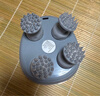 智宙貓咪頭部按摩器電動(dòng)智能按摩儀撓癢互動(dòng)下巴蹭癢擼貓神器寵物玩具 白色全防水-GX-608頭部按摩器 【升級可拆洗硅膠按摩頭】 曬單實(shí)拍圖