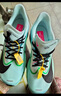 耐克NIKE男子碳板跑步鞋緩震ZOOM FLY 6運動(dòng)鞋FN8454-402藍粉綠黑41 曬單實(shí)拍圖