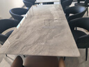帕度餐桌椅子全套小戶(hù)型家用巖板餐桌輕奢高級感2025新款餐桌椅組合08 1.8米單桌【花色可選】 18mm臺面【標準款】 曬單實(shí)拍圖