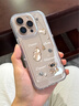 金恒適用于蘋果16promax手機殼鏡頭全包防摔16保護套 iphone16pro超薄透明金色好運葫蘆簡約外殼男女款 【透明-大孔】金色好運葫蘆 iPhone 16 Pro Max 曬單實拍圖