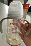 貝親（Pigeon）自然離乳 PPSU重力球吸管雙把手奶瓶 240mL  6月+ AA252 曬單實(shí)拍圖