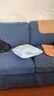 宜家（IKEA）EKTORP愛克托雙人沙發(fā)布藝可拆洗柔軟寬大座深歐式復(fù)古 深藍(lán)色許蘭達(dá)沙發(fā) 曬單實(shí)拍圖