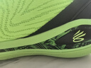 UNDER ARMOUR 庫里CURRY 12兒童網(wǎng)眼運動(dòng)籃球鞋3028194 熒光綠001 35.5 曬單實(shí)拍圖