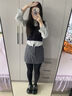 Let's slim絲襪韓國黑絲襪加厚防勾絲美腿塑形壓力連褲襪打底襪春秋款襪子女 300M黑色連襪(商家全國倉) 1雙 均碼 曬單實(shí)拍圖