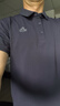 伯希和（Pelliot）戶(hù)外速干polo衫商務(wù)T恤男女速干衣夏季短袖翻領(lǐng)半袖11421507藍L 曬單實(shí)拍圖