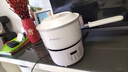 【順豐包郵】日本山水電煮鍋電炒鍋便攜式折疊鍋分體式小電鍋旅行出差折疊燒水電水壺多功能鍋SF31 白色 曬單實(shí)拍圖