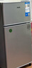 奧克斯小冰箱家用小型迷你冷藏冷凍兩用出租房宿舍用節(jié)能省電寢室辦公室電冰箱 【升級凈化去味】30A146DW銀【節(jié)能省電】 曬單實拍圖