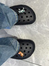 crocs卡駱馳檀健次同款洞洞鞋男沙灘鞋|10001 黑色-001 37/38(230mm) 曬單實拍圖