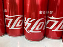 可口可樂(lè)（Coca-Cola）零度可樂(lè) 無(wú)糖汽水 碳酸飲料 330ml*20罐 整箱裝 曬單實(shí)拍圖